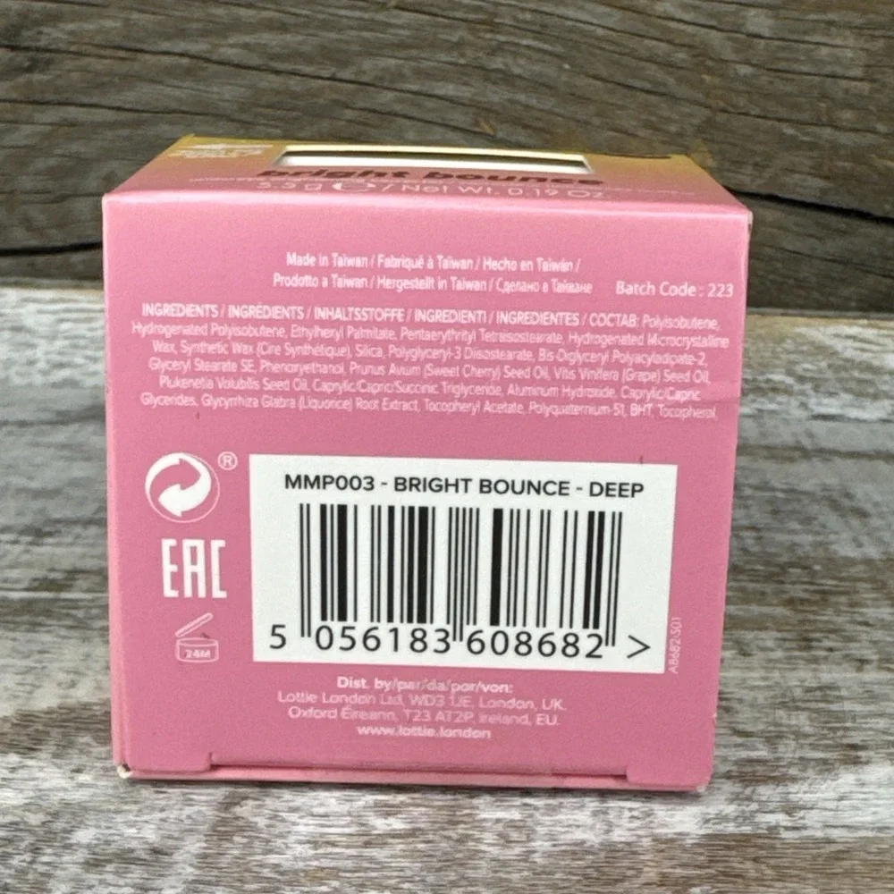 Lottie London Bright Bounce Deep Undereye Brightening Corrector Cream | MSRP=$12